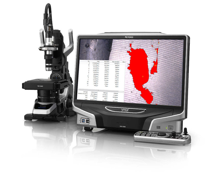 Digitální Mikroskop: LJUNGHALL  Digitální mikroskop Keyence VHX pomáhá hodnotit kvalitu hliníkových odlitků